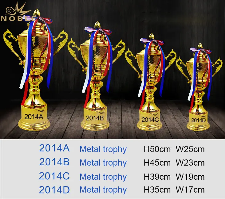Noble Awards solid mesh super cup trophy free sample For Sport games 2
