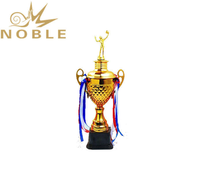 Noble Gold Metal Custom Sports Volleyball Trophy Cups 1
