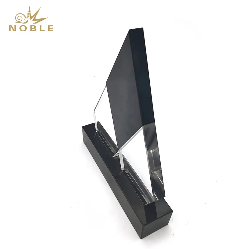 Noble Awards premium glass Blank Crystal Trophy bulk production For Awards 4