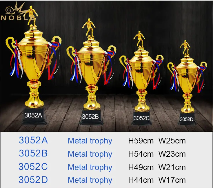 Noble Awards at discount Metal trophies with Gift Box For Sport games 2