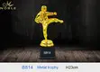 solid mesh Metal trophies Aluminum with Gift Box For Awards 2