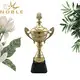 solid mesh Metal trophies K9 Crystal with Gift Box For Sport games 2
