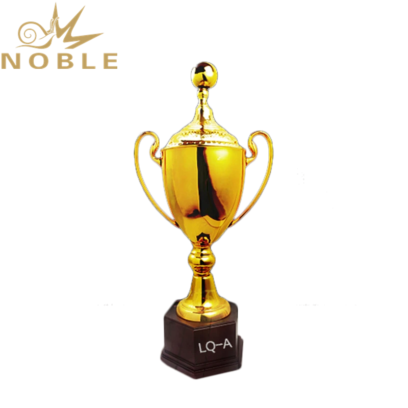 Luxury High Quality  Big Size Large Metal Ball Cup Trophy 1