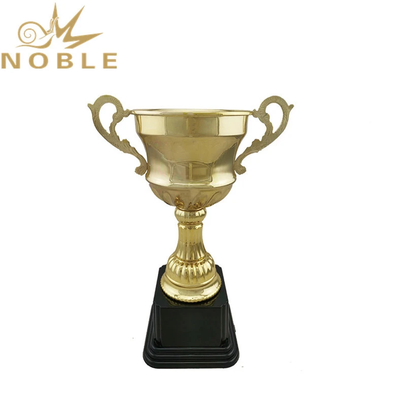 Noble Gold Plated Metal Champion Cup Trophy for Cycling Competitions 1