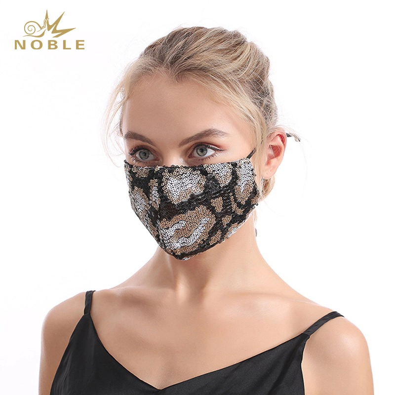 Christmas Masquerade Mask for Women Bling Sequins Fashion Party Face Mask for Girls 1