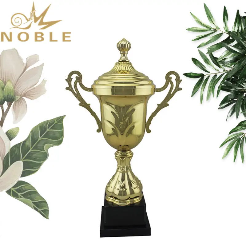 Noble Awards Aluminum Personalized Metal trophies with Gift Box For Gift 3