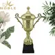 solid mesh Personalized Metal trophies Aluminum with Gift Box For Gift 2