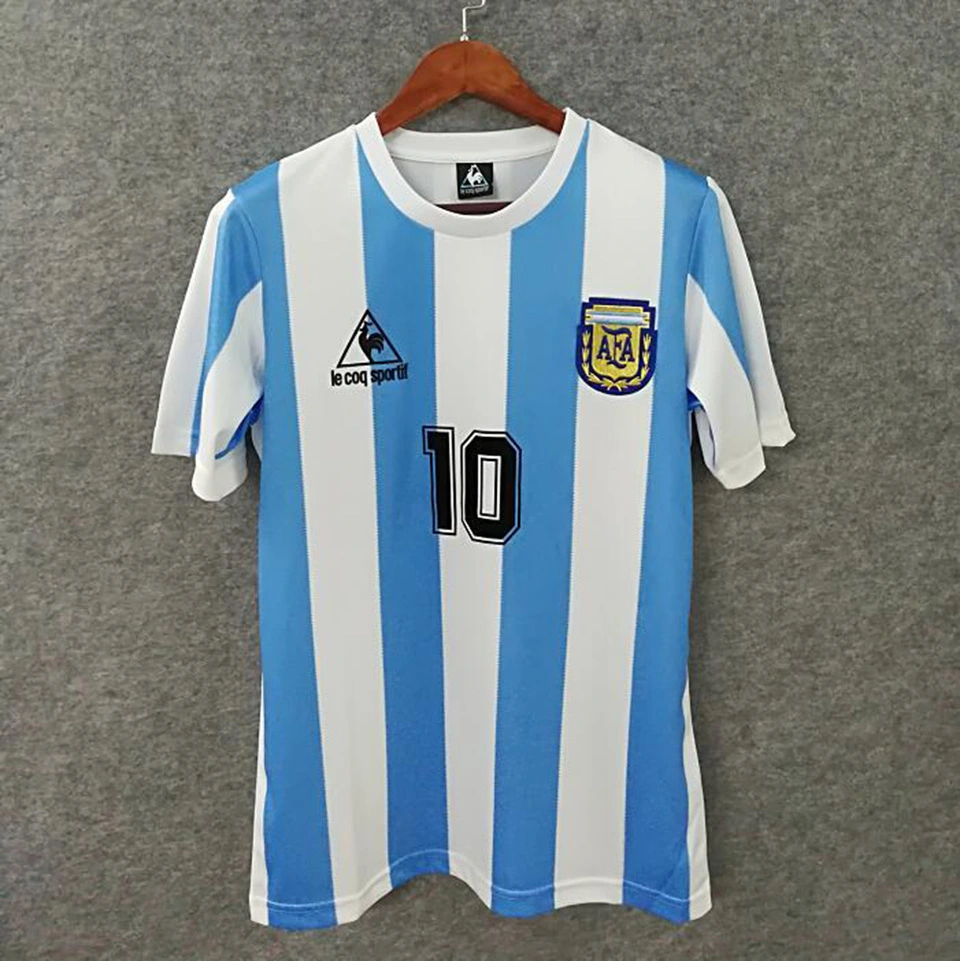 Maradona Jerseys Soccer Souvenir Jerseys Memorial for Maradona 1