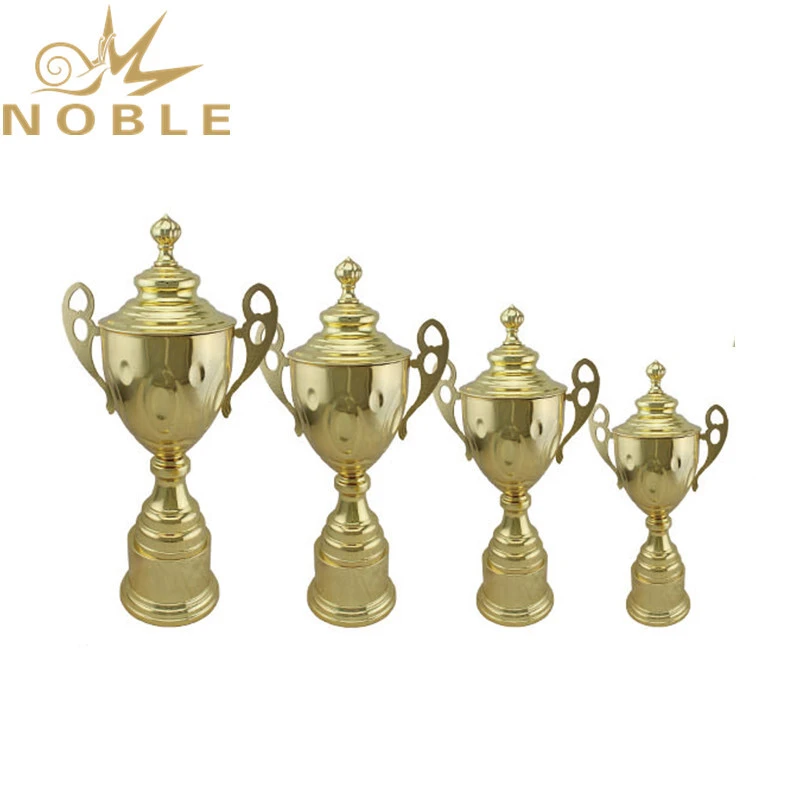 Gold Plated Metal Trophy Tennis Sports Award 1