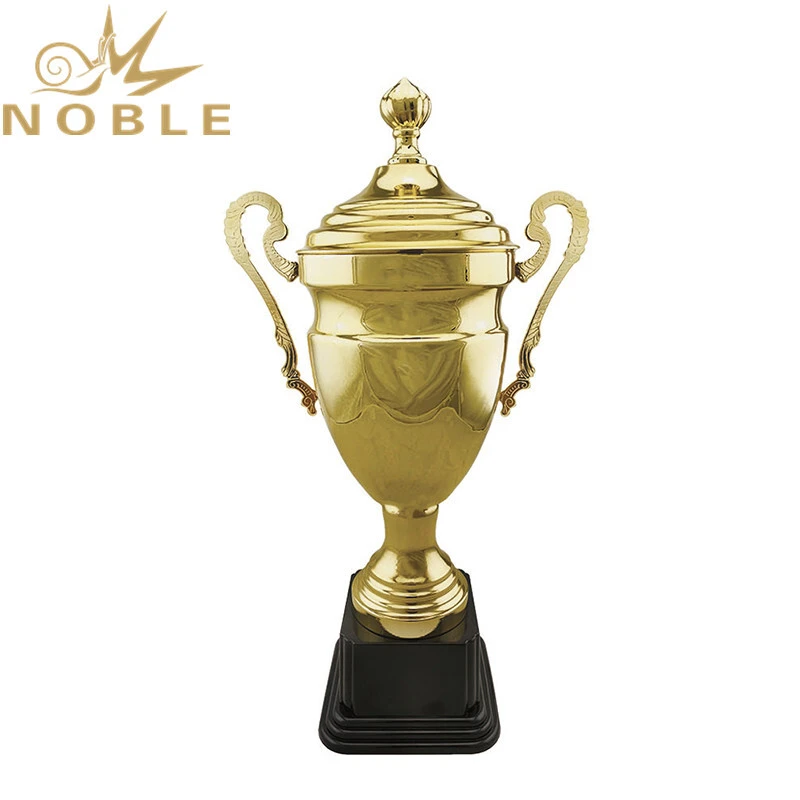 Shiny Gold Metal Outstanding Sports Cheerleading Trophy 1
