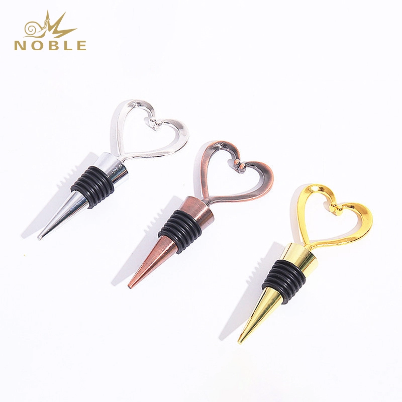 Amazon Hot Sale Promotional Metal Wine Bottle Stopper with screw 1