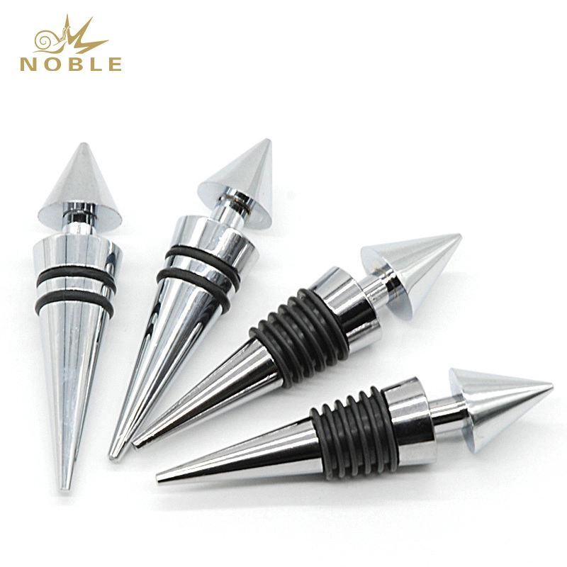 High quality vacuum Metal wine stopper wine bottle stopper silicone wine stopper 1