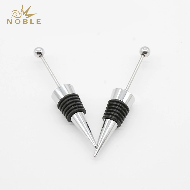 Chic Stylish Type Handcraft DIY Wine Bottle Stopper Plated Silver Shinning Metal Wine Stoppers 1