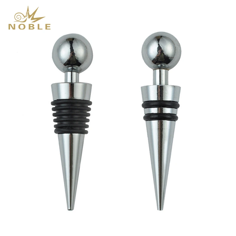 Hot Sale Zinc Alloy Wine Stoppers Reusable Wine Beverage Bottle Stoppers 1