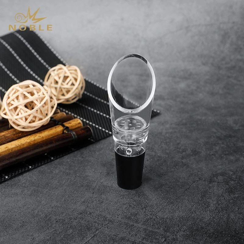 Wholesale Best Selling Portable Bar Accessories Custom Wine Aerator Pourer Bar Tools Wine Accessories Leakproof plug 1