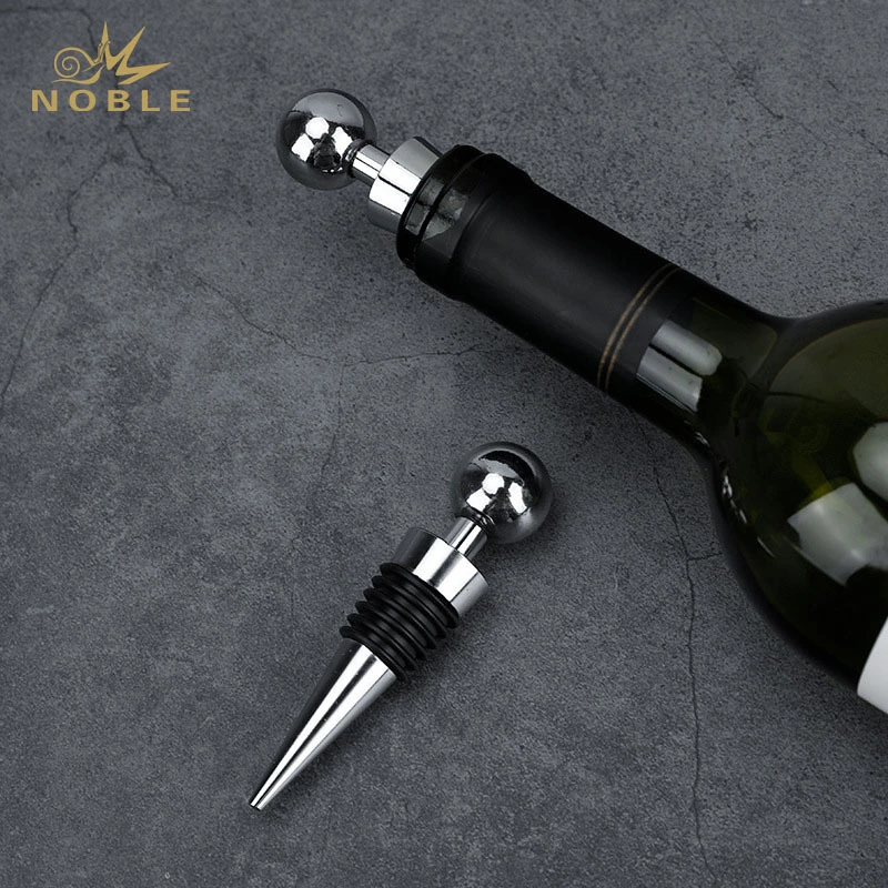 Zinc Alloy wine bottle stopper bar tools metal wine stopper 1
