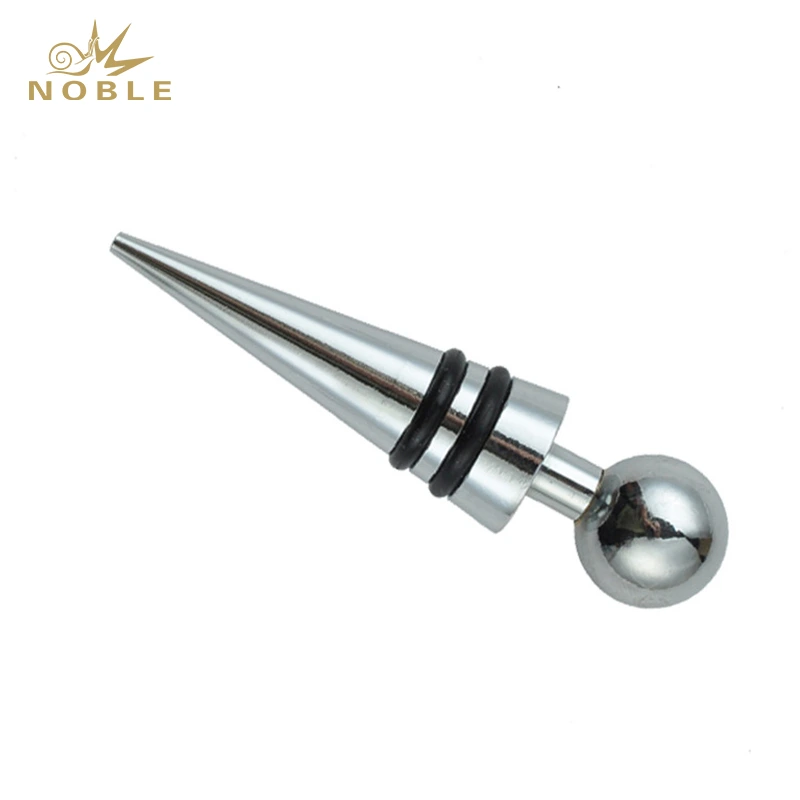 Zinc Alloy Wine Bottle Stopper Sealer with Grapes Pattern 1