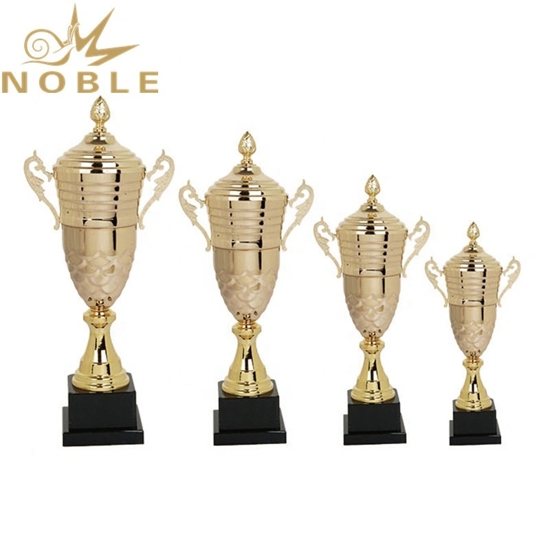 Custom Logo Printed High Quality Sports Metal Tennis Trophy Award 1