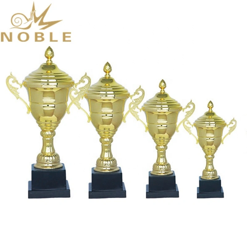 High Quality Gold Metal Sports Rugby Trophy 1