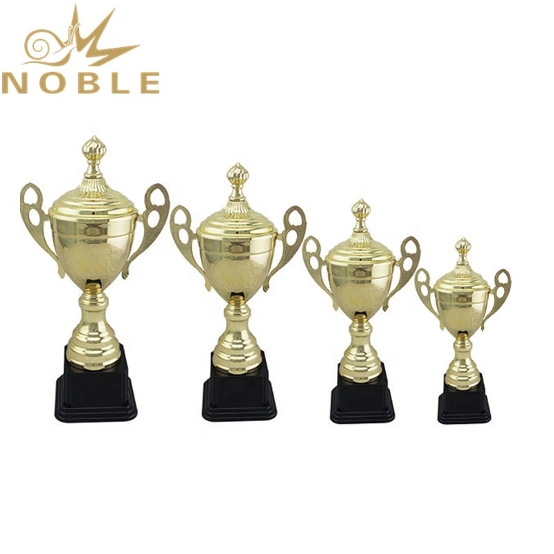 Metal Volleyball Sports Trophy with Plastic Base 1