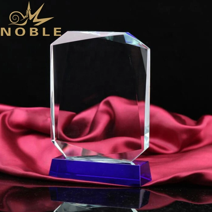 Free Engraving Square Cutting Faced Top K9 Quality Crystal Plaque Award 1