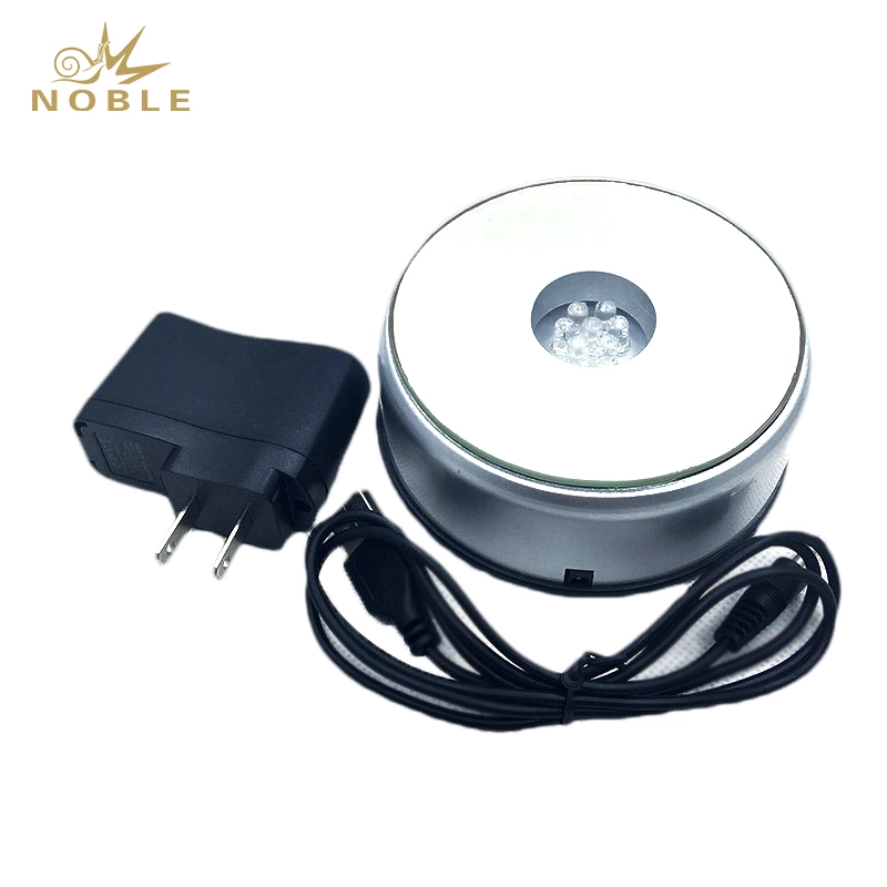 Noble Ready to Shipping High Quality LED Light Base for Crystal Cube 1