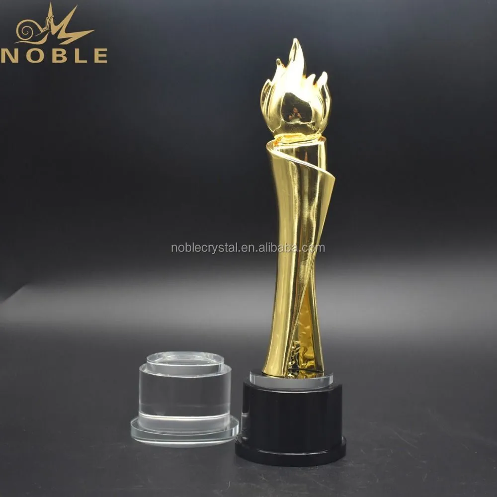 Best Selling Custom Metal Torch Flame Trophy 1