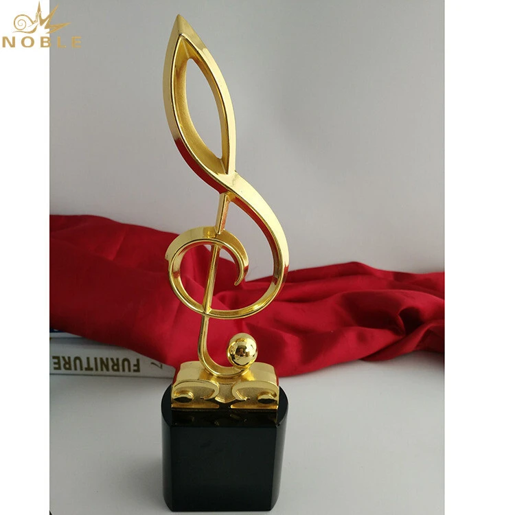 Custom High Grade Metal Crystal Music Trophy Award 1