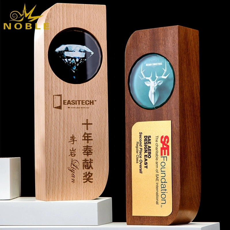 Excellent new design Custom wooden trophy 1