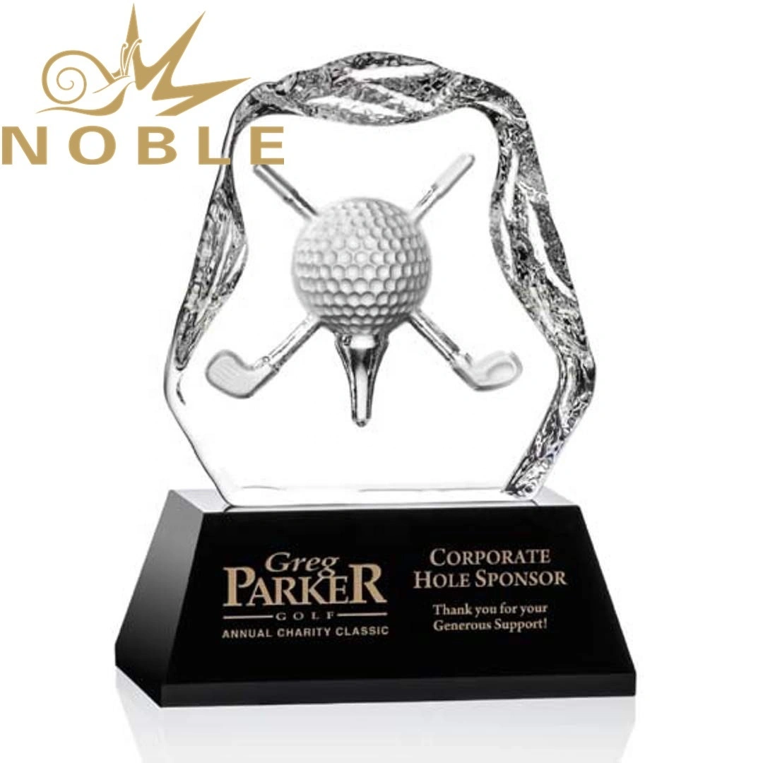 High Quality Custom Sports Crystal Iceberg Golf Trophy1 1