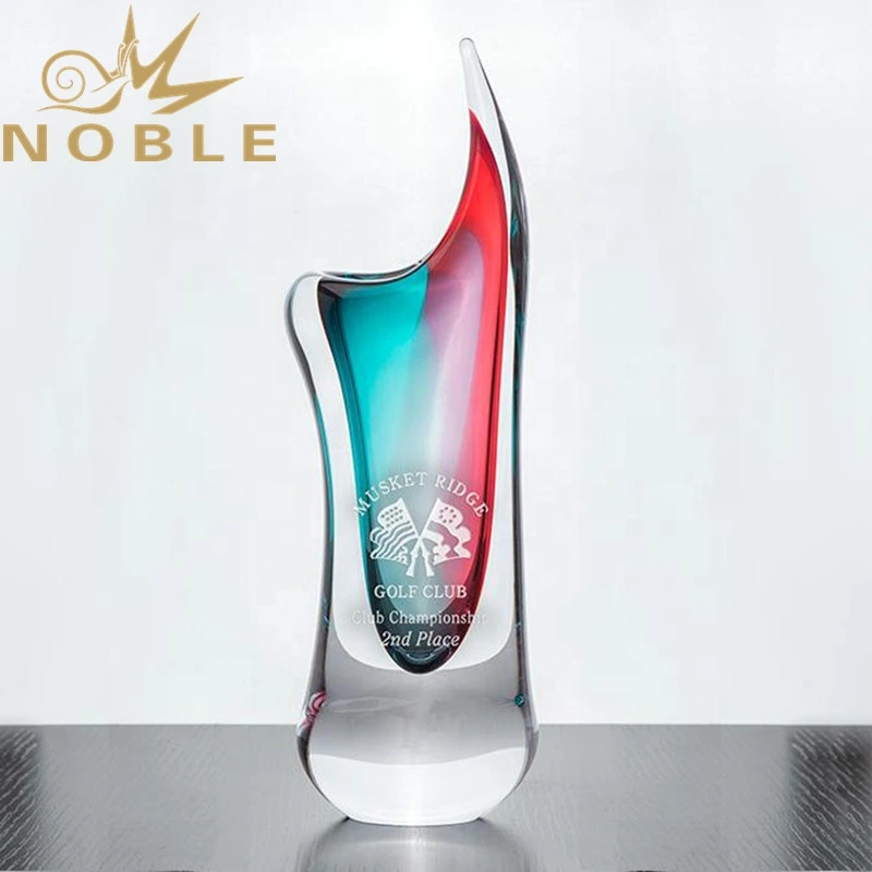 Noble high quality hand blown home decoration gift Voltaire Art Glass Vase 1