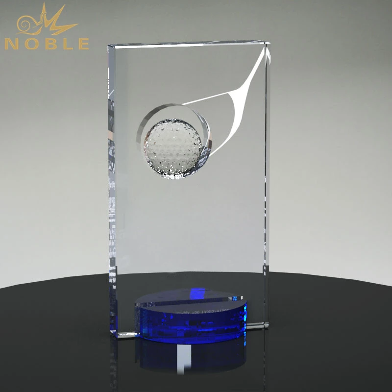 Best selling Custom sports Crystal golf Award 1