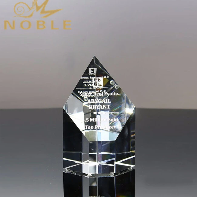 Wholesale Business Gift Custom K9 Blank Crystal Block Award 1