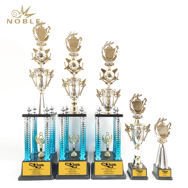 Noble Custom Gold Football Awards Trophy Soccer Trophies For Sports Events 1