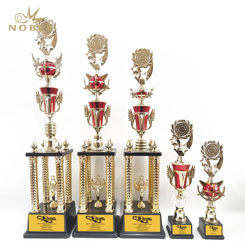 Noble New design Custom sports american football metal award trophy cup trophy 1