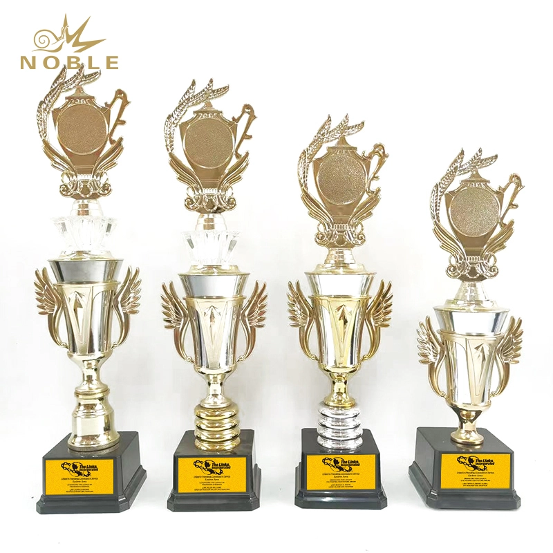 Custom new creative design metal award sport trophy cup 1