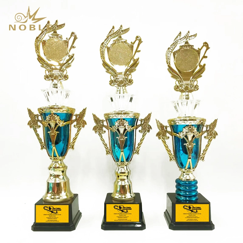 Wholesale Custom Sports Marathon Champions League Metal Trophy 1
