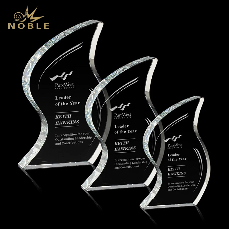 Noble High Quality Creative Crystal Recognition Plaque Award 1