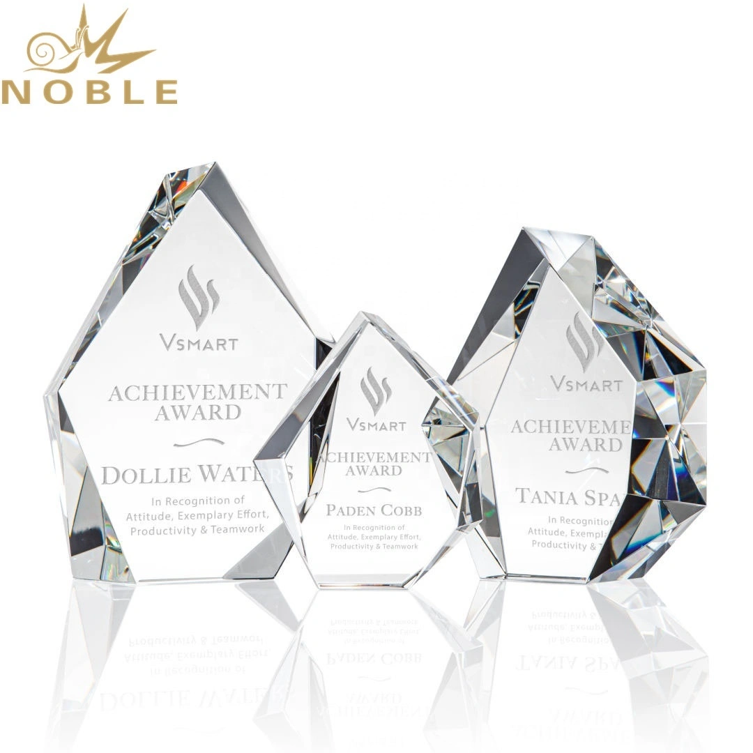 High Quality Custom Optical Crystal Block Award1 1