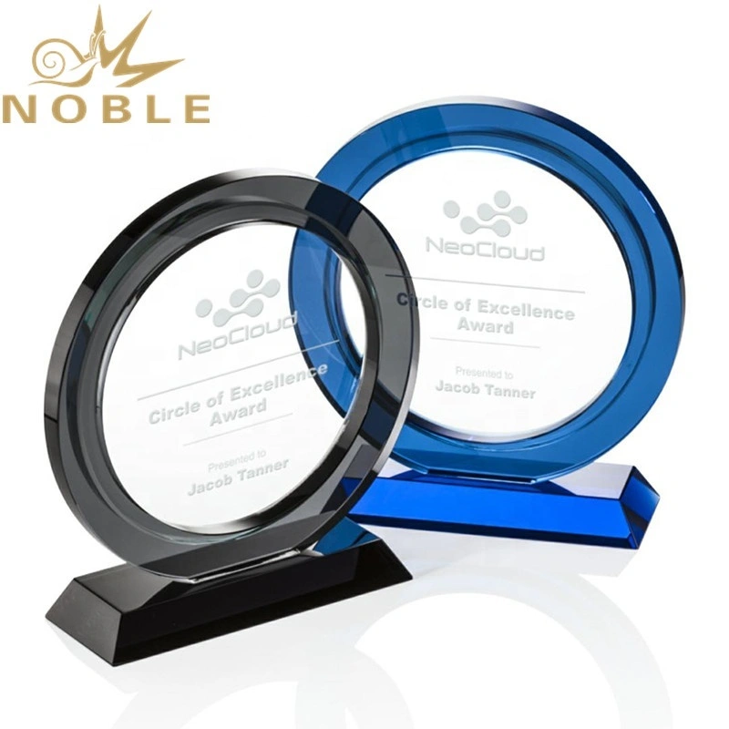 Noble New design Free engraving Crystal award custom trophy 1