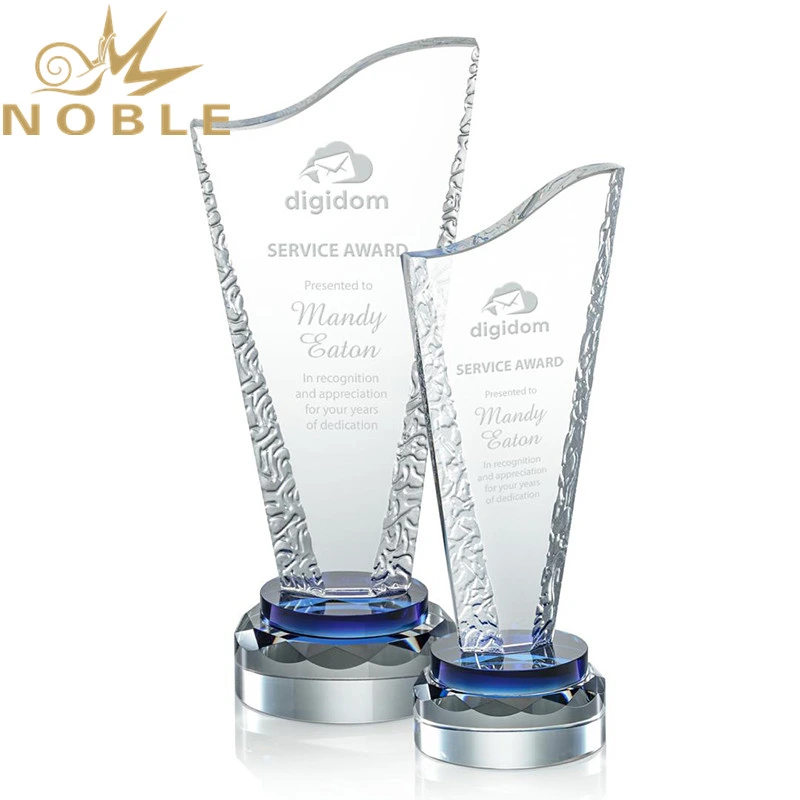 Unique new design high quality crystal custom award 1