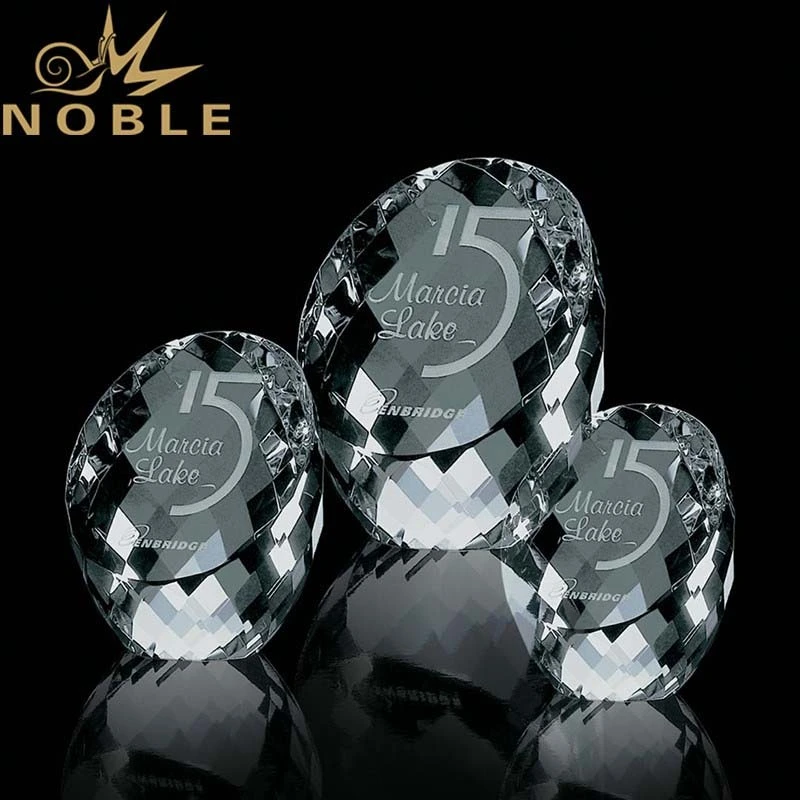 Free engraving custom crystal business souvenir gift crystal diamond paperweight award 1
