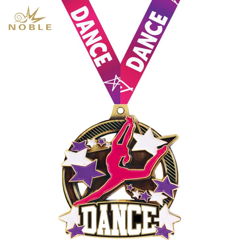 Hot Selling Metal Star Medal Champion Dance Medal 1