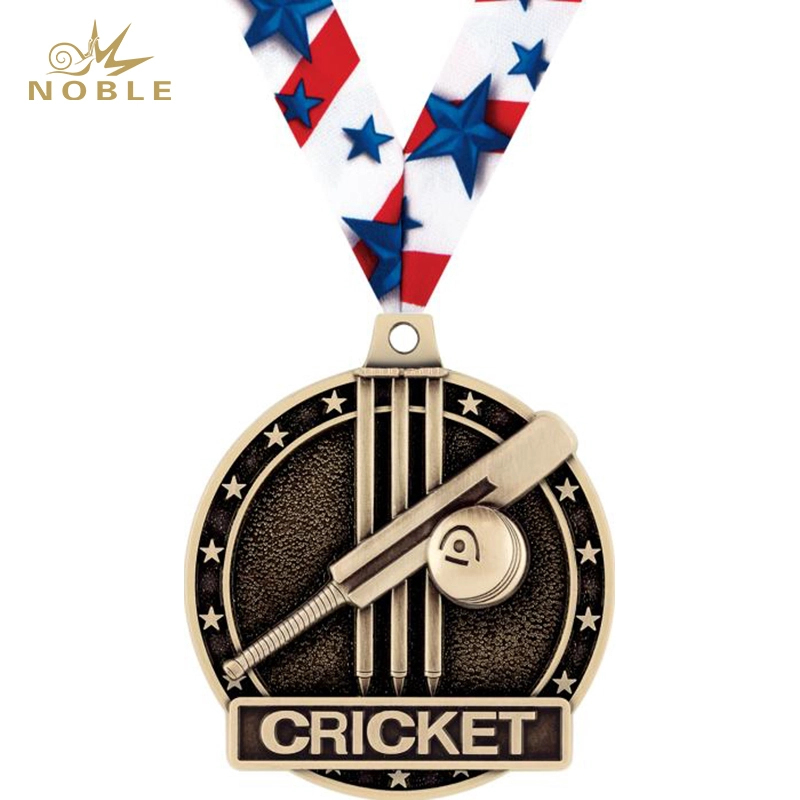 Noble High Quality Sports Champion Cricket Medal 1