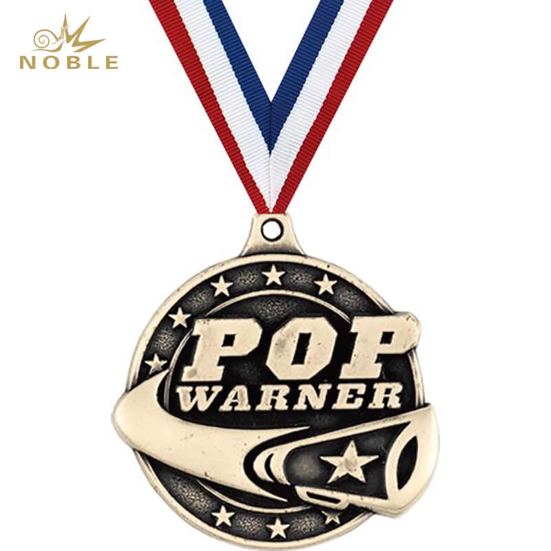 Hot Selling Custom Champion Cheerleading POP Warner Medal 1