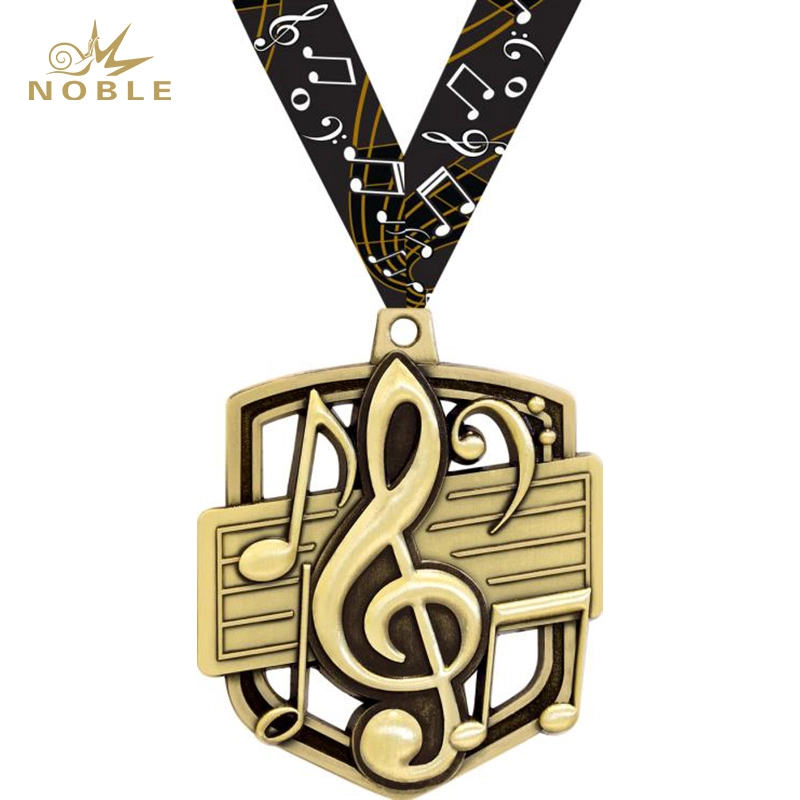 Outstanding Metal Medal Admiral Music Medal 1