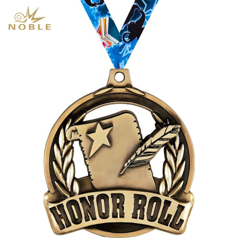 Best Selling Metal Honor Roll Achievement Medal 1