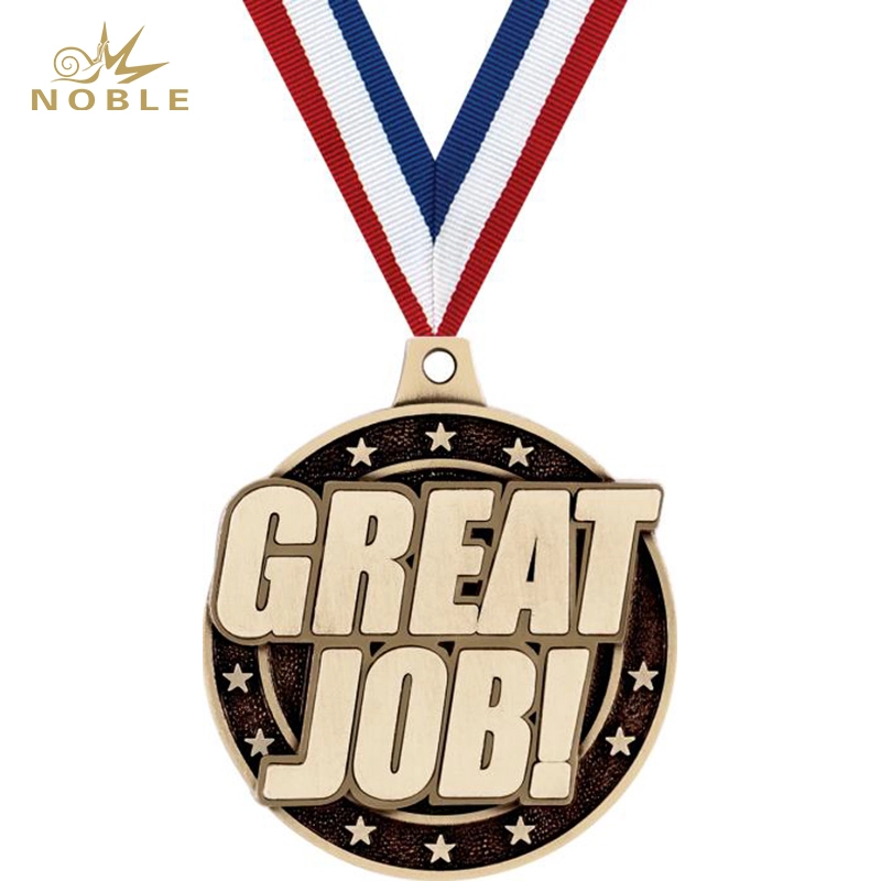 Custom Metal Great Job Hero Medal 1