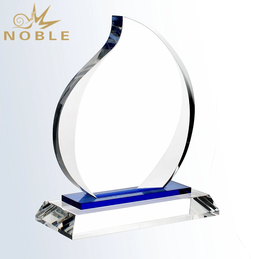 Custom plaque high quality Blank Crystal Trophy Award 1