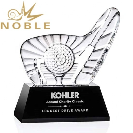 Best selling custom crystal iceberg sports Golf Award1 1